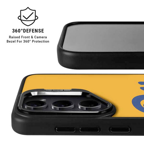 University of Pittsburgh Pitt Panthers Yellow Galaxy S24 FE Kickstand Case